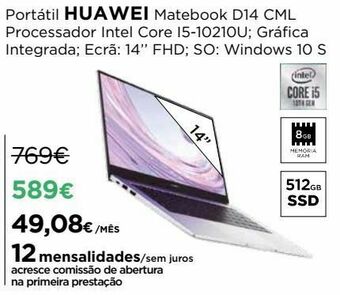 Notebook huawei
