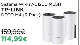El Corte Inglés Wifi tp-link promoção