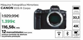 El Corte Inglés Câmera fotográfica canon promoção