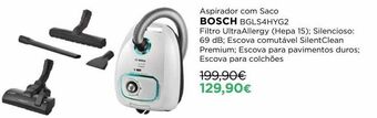 Aspirador de pó bosch