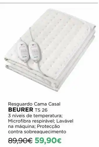 Aquecedor de colchão beurer