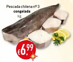 Bolama Pescada chilena nº 3 congelada promoção