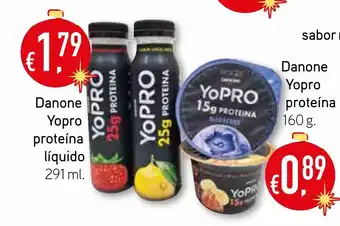 Bolama Danone Yopro proteína líquido promoção