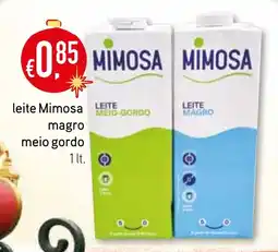 Bolama leite Mimosa magro meio gordo promoção