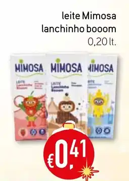 Bolama leite Mimosa lanchinho booom promoção