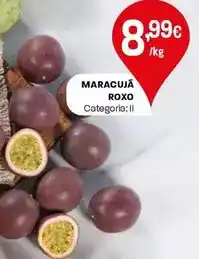 Intermarché Maracujá roxo promoção