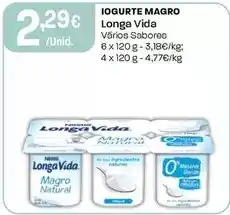 Intermarché Longa vida - iogurte magro promoção