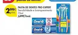 Pingo Doce Oral b - pasta de dentes pro-expert promoção
