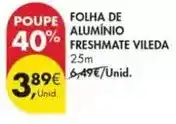 Pingo Doce Vileda - folha de aluminio promoção