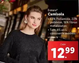 Lidl Camisola promoção