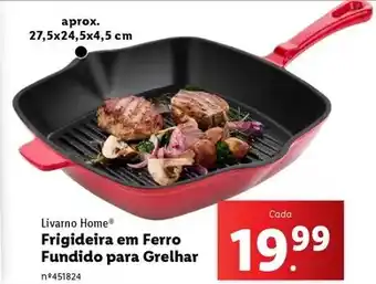 Lidl Frigideira em ferro promoção