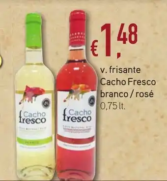 Bolama v. frisante Cacho Fresco branco/rosé promoção