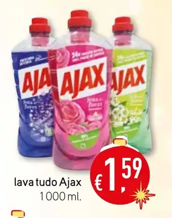 Bolama lava tudo Ajax promoção