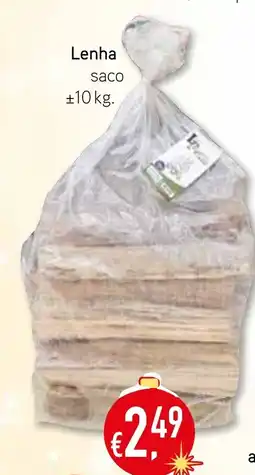 Bolama Lenha saco promoção