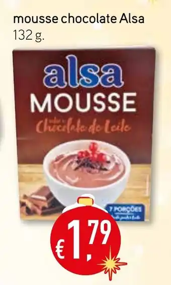 Bolama mousse chocolate Alsa promoção