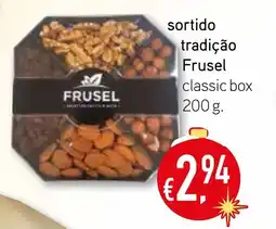 Bolama sortido tradição Frusel classic box promoção