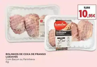 El Corte Inglés Lusiaves - 8rolinhos de coxa de frango promoção