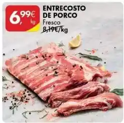 Pingo Doce Entrecosto de porco promoção