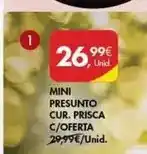 Pingo Doce Mini - presunto cur. prisca c/oferta promoção