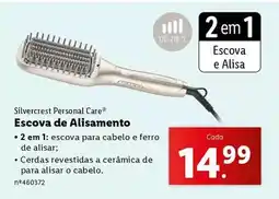 Lidl A+ - escova de alisamnto promoção