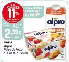 Intermarché Alpro - yofu promoção