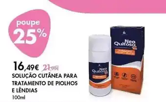 Pingo Doce Solução cuánea para tratamento de piolhos e lêndias promoção