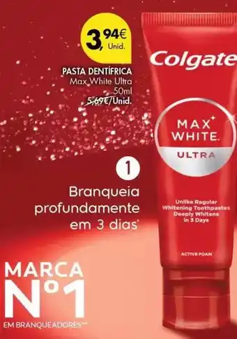 Pingo Doce Colgate - pasta dentifrica promoção