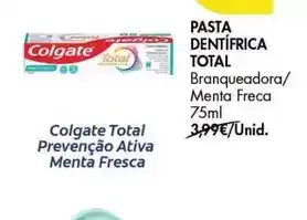 Pingo Doce Colgate - pasta dentífrica total promoção