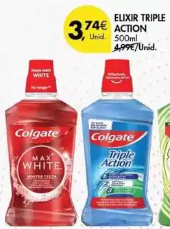 Pingo Doce Colgate - elixir triple action promoção