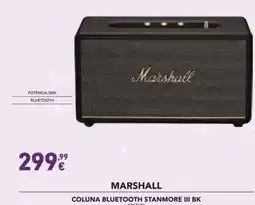 Radio Popular Marshall - coluna bluetooth promoção