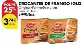 Pingo Doce Iglo - crocantes de frango promoção