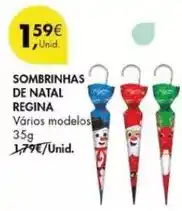 Pingo Doce Regina - sombrinhas de natal promoção