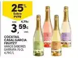 Continente Casal garcia - cocktail fruity promoção