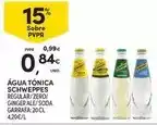 Continente Schweppes - água tônica promoção