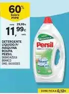 Continente Persil - detergente liquido p/ maquina roupa promoção