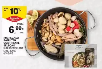 Continente Continente - mariscada s/gluten selecao promoção