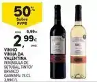 Continente Valentina - vinho promoção
