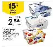 Continente Alpro - yofu soja promoção