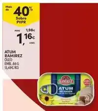 Continente Ramirez - atum oleo emb.86g promoção