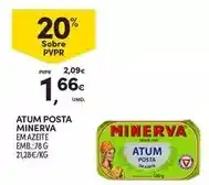 Continente Minerva - atum posta promoção