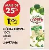 Pingo Doce Compal - néctar promoção