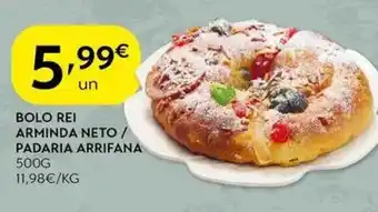 Spar Bolo rei arminda neto padaria arrifana promoção