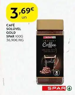 Spar Café solúvel gold spar promoção