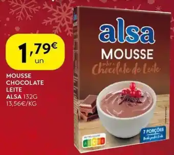 Spar Mousse chocolate leite alsa promoção