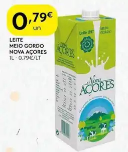 Spar Leite meio gordo nova açores promoção