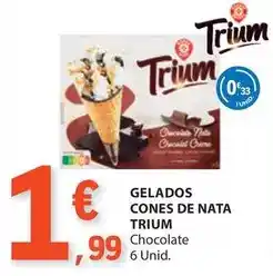 E.Leclerc Gelados cones de nata promoção
