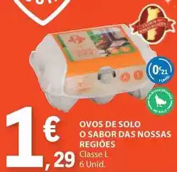 E.Leclerc Ovos de solo o sabor das nossas promoção