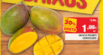 Continente Manga Palmer Continente promoção