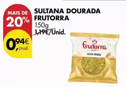 Pingo Doce Frutorra - sultana dourada promoção