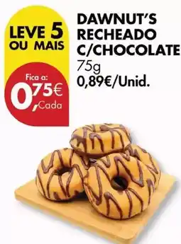 Dawnut's recheado c/chocolate